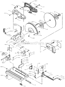 Part Location Diagram of 488871-00 DeWALT LOCK NUT